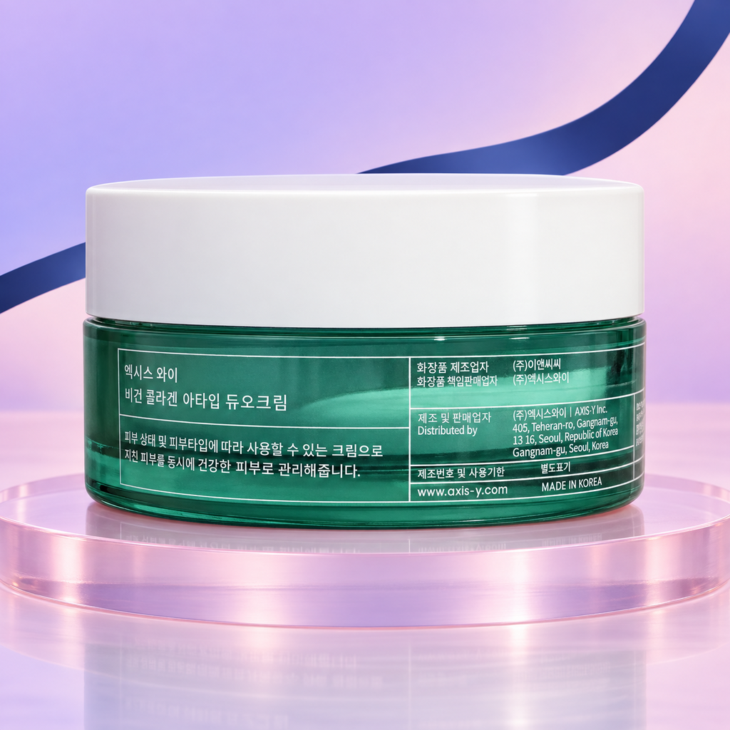 AXIS-Y Cera-Heart My Type Duo Cream 60 mL back label